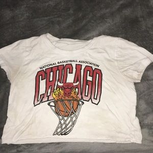 Chicago bulls crop top